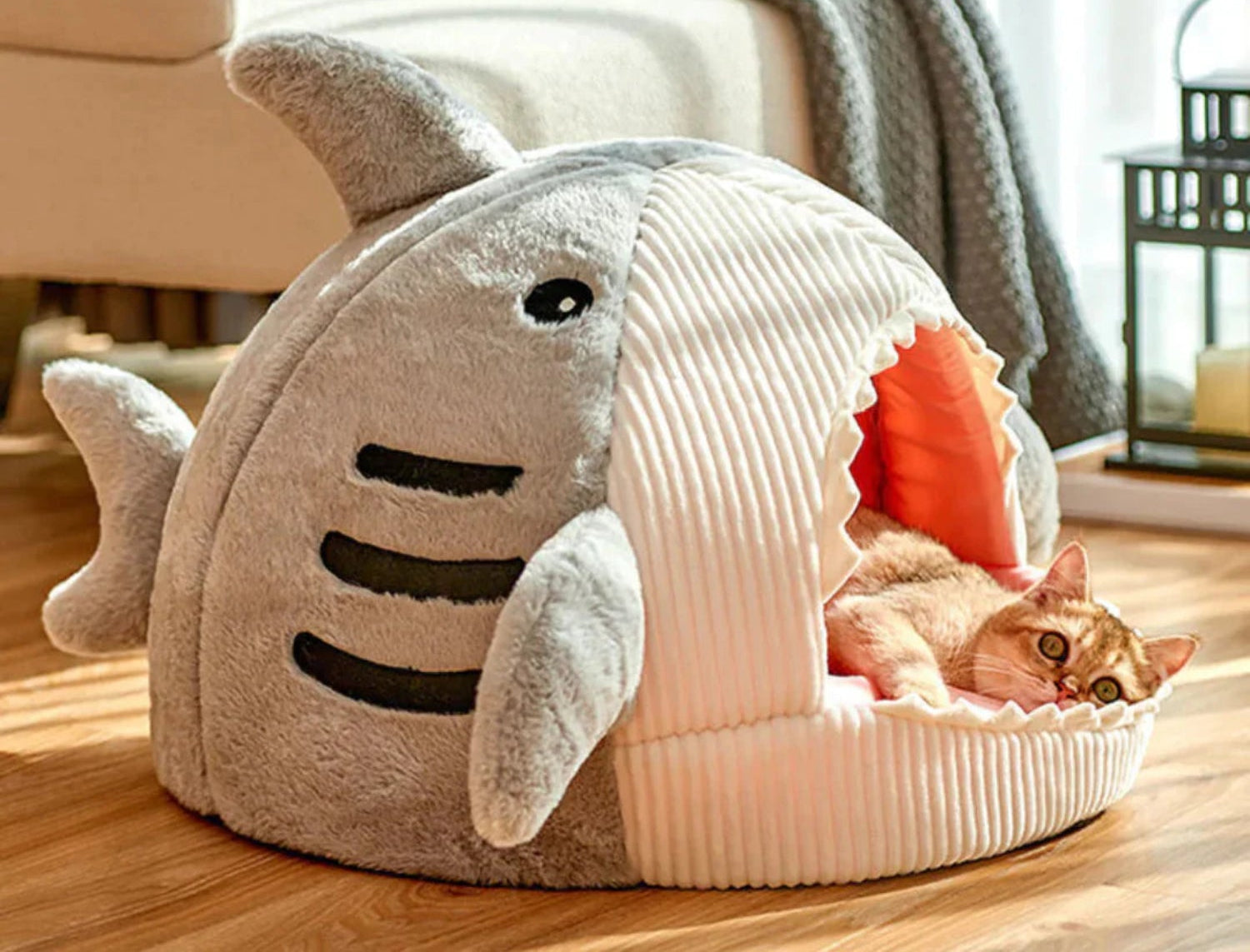 Snuggle Shark Pet Nest